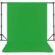 Caltero Background Photo Backdrop,4 x 5ft Green Screen Backgrounds for Studio