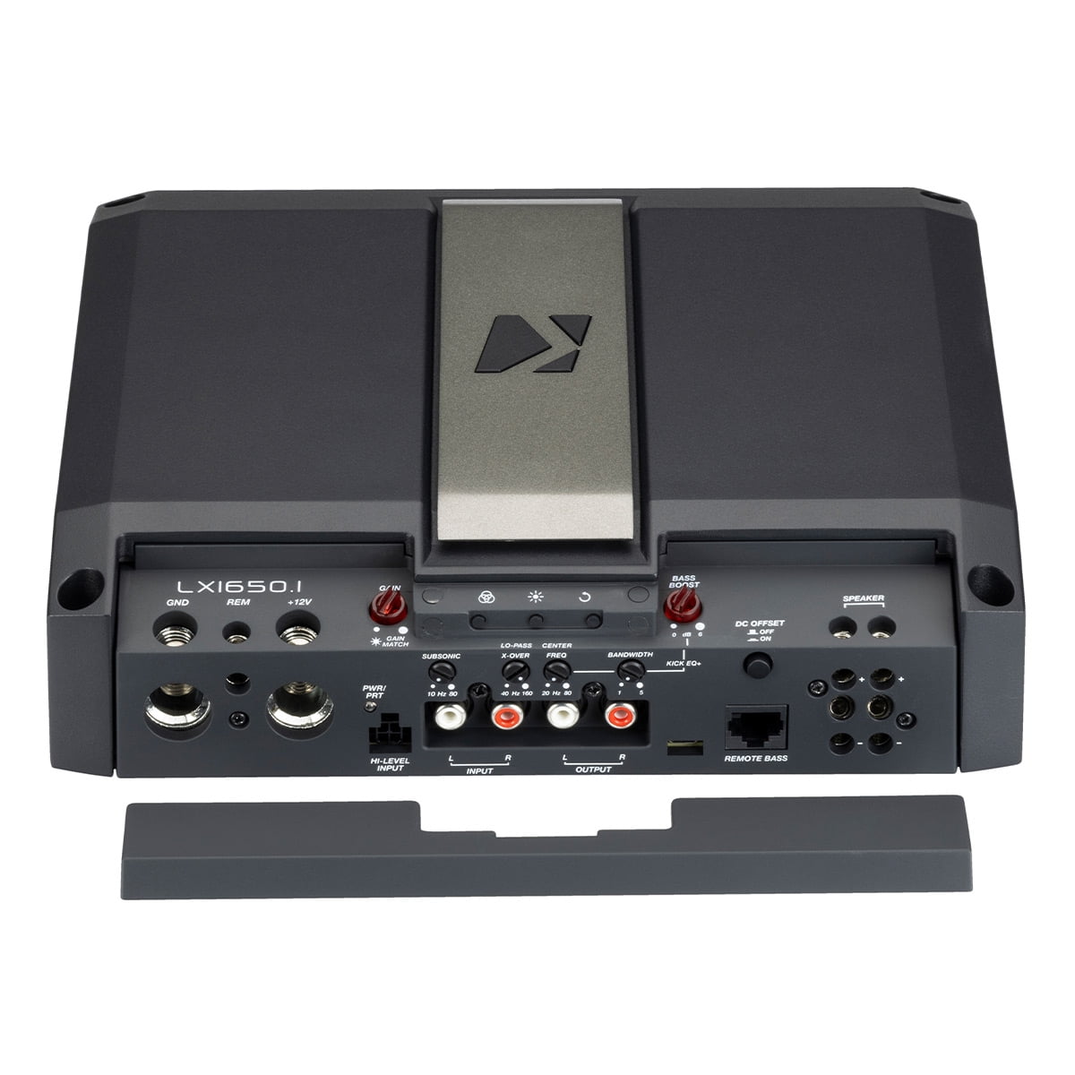 Kicker LX1650.1 Mono Class D Subwoofer Amplifier with Smart Bass