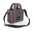 thumbnail image 2 of Marc Jacobs Womens The Teddy Small Traveler Tote Grey H012M06FA21-051 One Size, 2 of 5