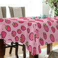 thumbnail image 5 of Yayeee Tablecloths 60" x 120" Rectangle Wrinkle Resistant Party Table Cover, Strawberry Bliss, 5 of 8