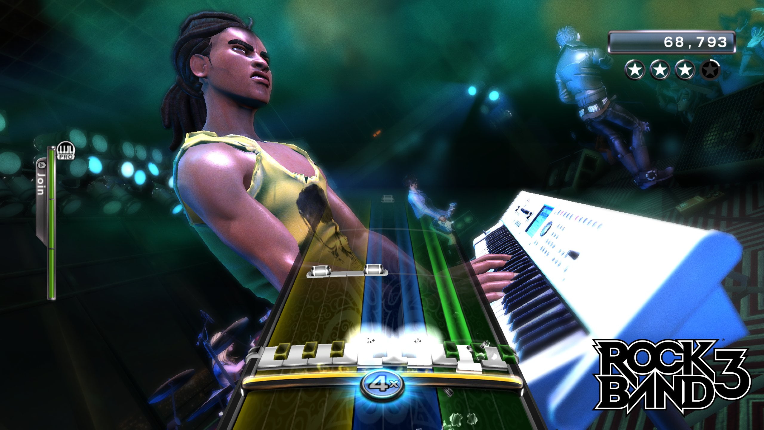 Rock Band 3 Physical Video Game for PlayStation, Music Game with 4 Offline Players and Parental Controls