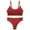 Red, variant on PULLIMORE Womens Lingerie Set 2 Piece Seamless Underwear Bra and Panty Sets (XL, Black)