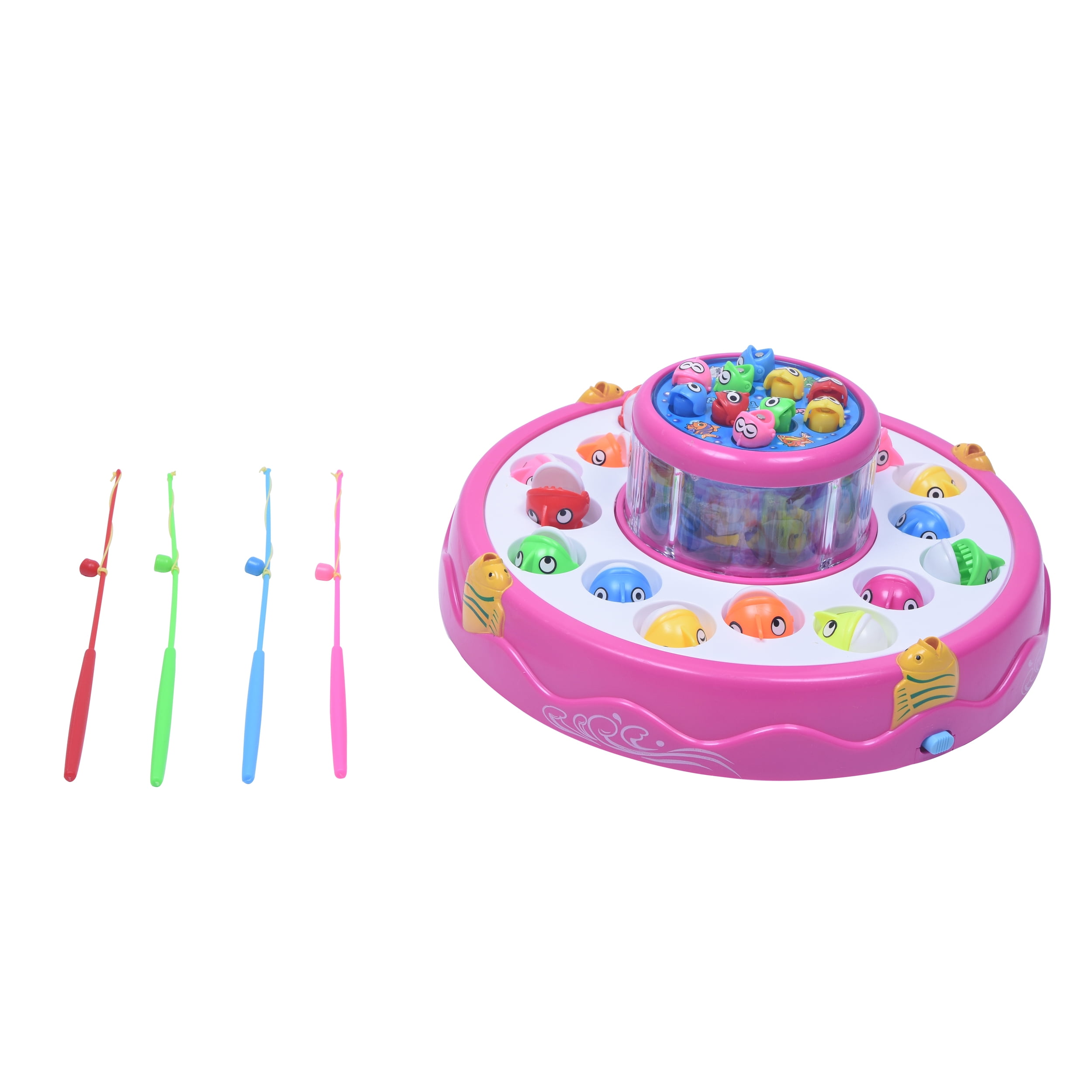 WonderPlay Let's Go Fishing! 2 Spinning Fishing Pond With Sounds