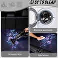 thumbnail image 5 of COEQINE SUV Trunk Mat Stylish Cargo Cover Dog Seat Cover for Dogs Cats, Scratch-proof Machine Washable Vehicle Interior Accessories for Travel, Dragonfly Rose Galaxy, 5 of 7