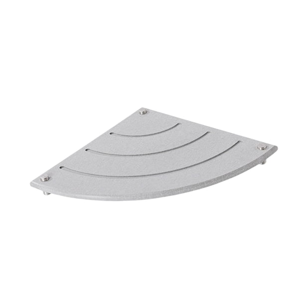 Fregadero de casa Fregadero de diatomita natural Bandeja para jabones de manos Estilo moderno Gris claro Redondeado