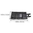 thumbnail image 2 of Barber Equipment Foldable Hairdresser Utility Belt for Hairdressing Trips and Outdoor Work Pu Black with Storage Function 1Pack, 2 of 5