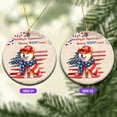 thumbnail image 2 of Republican Shiba Inu Making Woof Count Election 2024 Ceramic Round Ornament Shibas Dog Lovers Gifts Idea Home Tree Decor - 01002, 2 of 5
