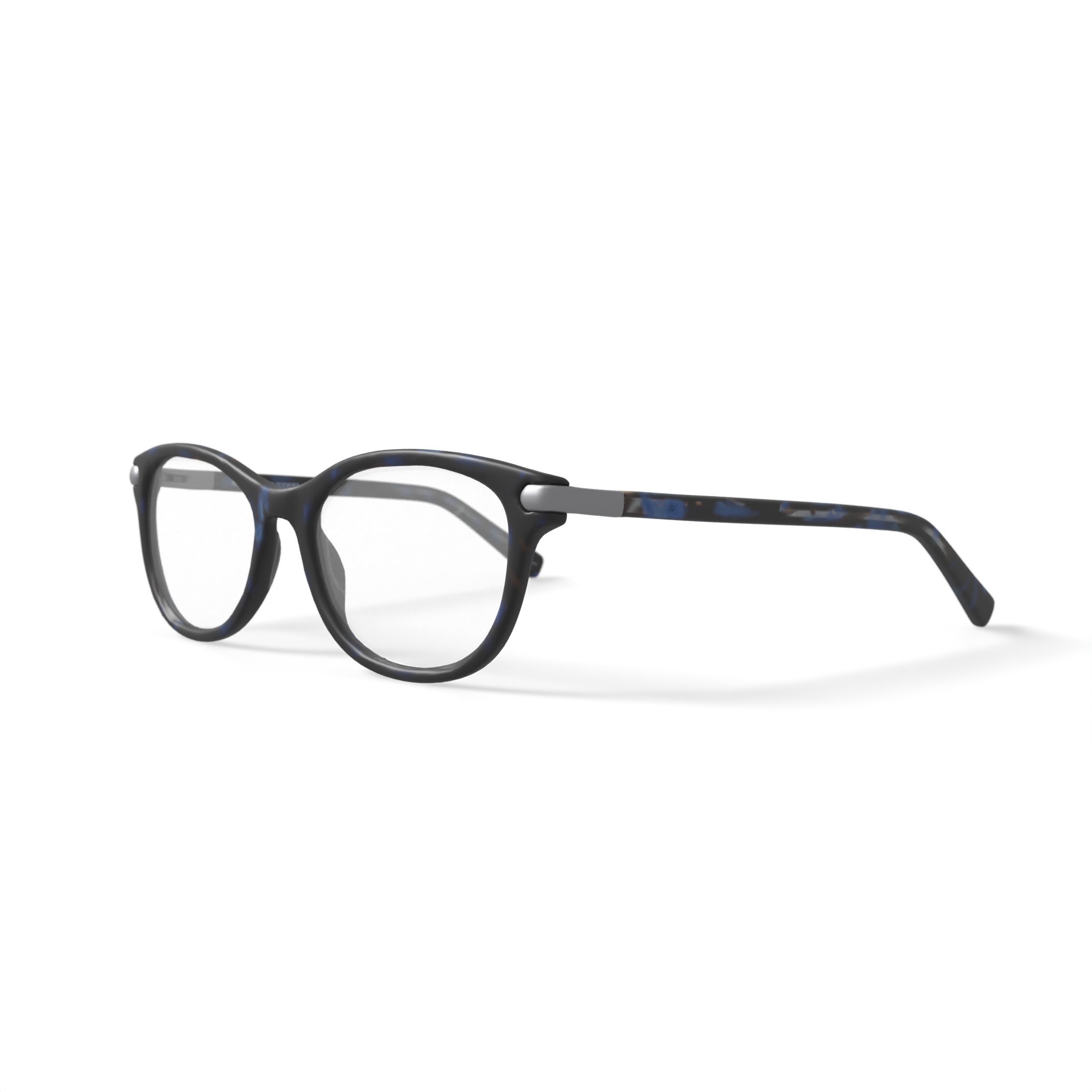 Love by Ellen DeGeneres Womens Prescripton Eyeglasses, Aurora, Lapis, 54-16-140, with Case