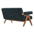 thumbnail image 3 of Modway Lyra Fabric Loveseat in Azure Fabric, 3 of 8