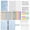 C001- Blue, variant on A6 Budget Planner, Cash Stuffing Binder, Money Saving Binder, Student Planner 2025-2026, White Faux Leather Binder Organizer with Cash Envelopes, Binder Pockets and Accessories