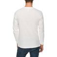 thumbnail image 2 of Love Every Time Graphic Long Sleeve Crewneck Tee - White 2XL, 2 of 4