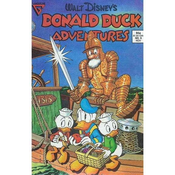 Donald Duck Adventures (Gladstone) #9 VF ; Gladstone Comic Book