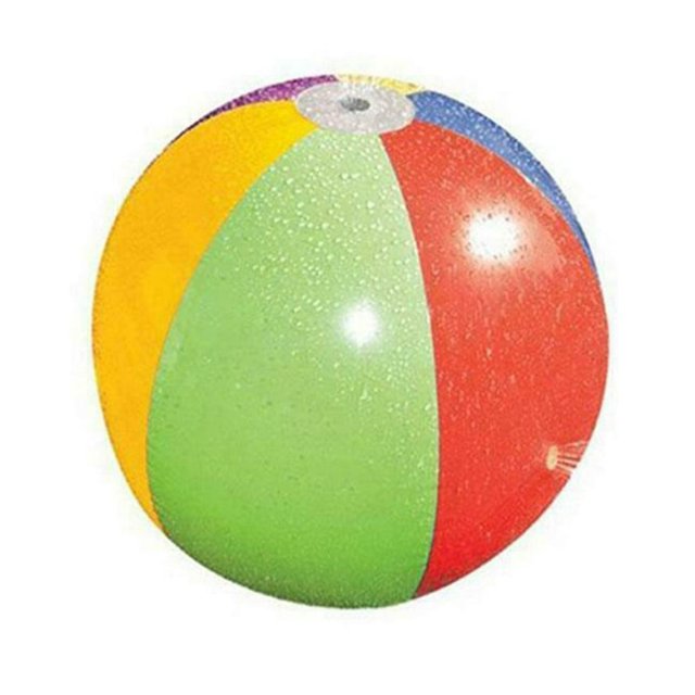 MesaSe PENGXAING Inflatable Water Spray Beach Ball Summer Outdoor Pool Sports Game Water Toy