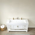 thumbnail image 3 of Miseno Mv755060-Nm Pavia 60" Free Standing Integrated Trough Sink Configured For Double, 3 of 7