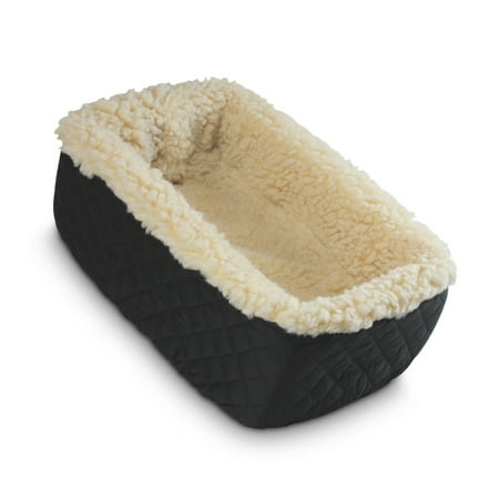 UPC: 0729053890009 | Snoozer Pet Products Luxury Console Dog Car Seat  Small  Black  Quilted Twill