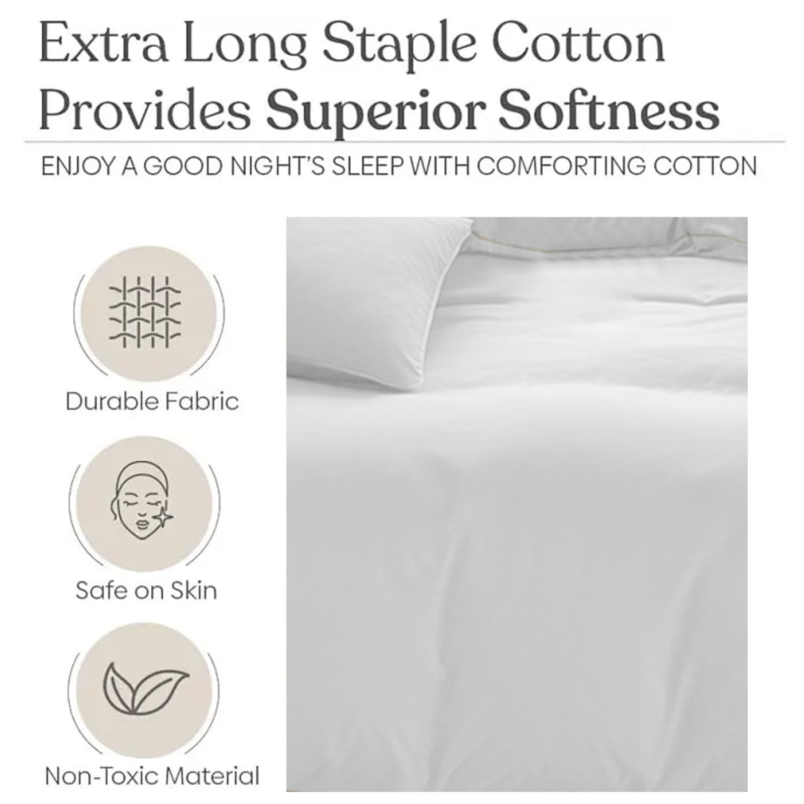 4 Piece Bed Sheets Queen/King Size Bedding Set with Duvet Cover Fitted Sheet 2 Pillowcases Soft Washed Polyester Wrinkle Free Easy Care by PALIFEUR