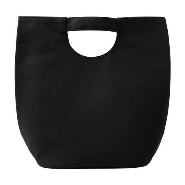 Lonchera con broche imantado-Lunch negro 32 x 29 x 14