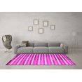 thumbnail image 3 of Ahgly Company Indoor Round Southwestern Pink Country Area Rugs, 8' Round, 3 of 4
