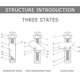 thumbnail image 4 of Heavy Duty Toilet Seat Fastener Bolt Kit Universal Toilet Seat Locking Bolt Kit, 4 of 4