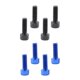 thumbnail image 1 of 8 piezas soporte para botella de agua pernos de jaula tornillos acero inoxidable de carretera kusrkot Tornillos de la jaula de la botella de agua, 1 of 8