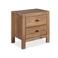 thumbnail image 4 of Grain Wood Furniture Montauk 2-Drawer Nightstand, Driftwood, 4 of 7