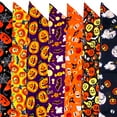 thumbnail image 6 of Papapt Dog Bandanas - Fall Dog Bibs | Pumpkin and Ghost Pet Scarf for Boys and Girls | Premium Durable Fabric | Orange Dog Bandana for Small and Large Dogs /#J02, 6 of 12