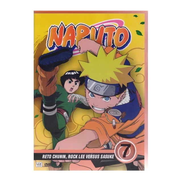 Naruto Reto Chunin Masashi Kishimoto Rock Lee vs Sasuke