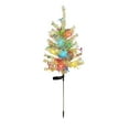 thumbnail image 2 of Honmine Solar Christmas Tree Pathway Light, Waterproof Outdoor Holiday Decoration, Colorful LED Yard Light for Garden, Patio, Walkway Seasonal Display, 2 of 6