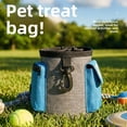 thumbnail image 3 of Dog Treat Pouch with Multi-Pockets, Portable Pet Training Bag for Outdoor Walking, 3 of 10