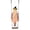 with light_#A02, variant on Halloween Hanging Swing Ghost Decor with Witch Hat, 6FT Light Up Ghost String Lights with Spiders Bats Print, Glowing Ghost Ornament for Front Porch Tree Yard Garden Outdoor Decor