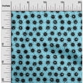 thumbnail image 2 of oneOone Polyester Spandex Light Blue Fabric Medical Virus Sewing Craft Projects Fabric Prints by Yard 56 Inch Wide, 2 of 4
