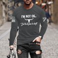 thumbnail image 2 of Venzia I'm Not Okay But It's Going to Be Alright T-Shirt Men Vintage Country Music Tee, 2 of 5