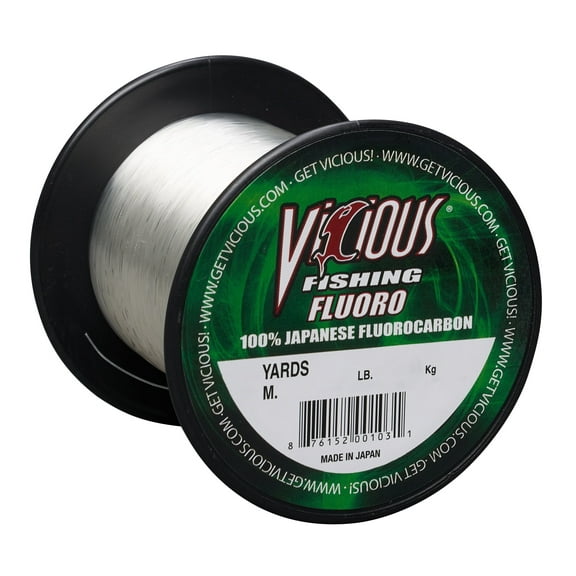 Vicious 100% Japanese Fluoro - 12 Lb Test