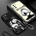 thumbnail image 4 of Funda de teléfono de Anime NieR Automata para Samsung Galaxy S24, S23, S22, S21, S20 Pro, FE Plus, Ultra líquida, cubierta de cuerda izquierda, 4 of 5