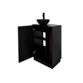 thumbnail image 2 of Gabinete para Baño con Ovalín y Llave Mezcladora, Mueble con Lavabo Moderno, Puerta de Almacenamiento y Diseño Elegante., 2 of 5