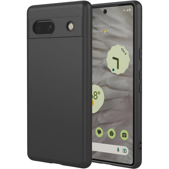 XIHAMA Case Compatible with Google Pixel 7A Liquid Silicone Phone Case Soft Microfiber Lining Anti-Scratch Shockproof Protective Phone Cover