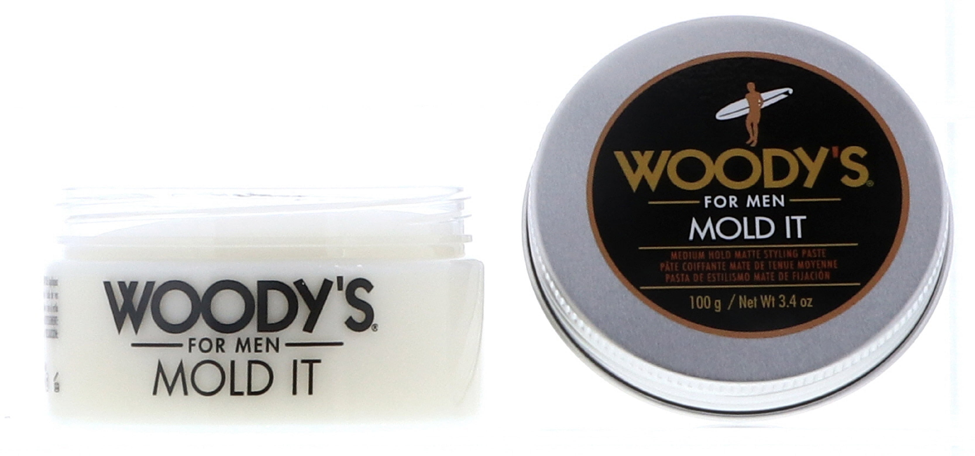 Woody's Mold It Styling Paste for Men - Matte Finish, Lightweight