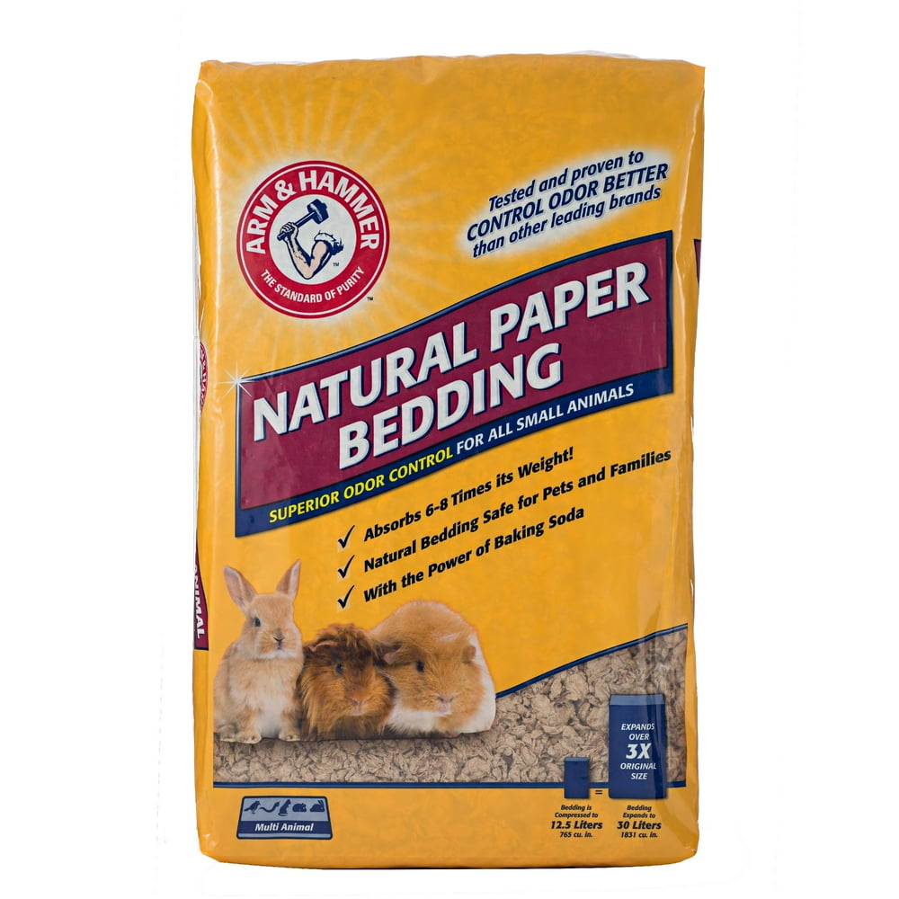 Arm & Hammerâ ¢ Natural Paper Bedding for All Small Animals, 12.5