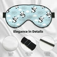 thumbnail image 3 of Uemuo Cute Panda Bear Pattern Sleep Eye Mask - Light Blocking Sleep Mask Blocking Out Light Perfectly, Soft and Comfortable Night Eye Mask, Eye Blinder, 3 of 7