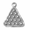 thumbnail image 1 of Sterling Silver 24" .8mm Box Chain 3D Billiard Pool Balls Racked Pendant Necklace, 1 of 2