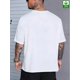 thumbnail image 2 of Summer Trend Men'S Pure Cotton T-shirt HUK Letter Pattern Printing, Outdoor Wear Men'S Fashion Pure T-shirt, 2 of 5