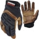 thumbnail image 1 of GREASE MONKEY - Guantes mec&aacute;nicos h&iacute;bridos de piel Gel-Pro, guantes de trabajo con palma de piel con protecci&oacute;n de gel contra impactos y capacidad de panta GREASE MONKEY NA, 1 of 3
