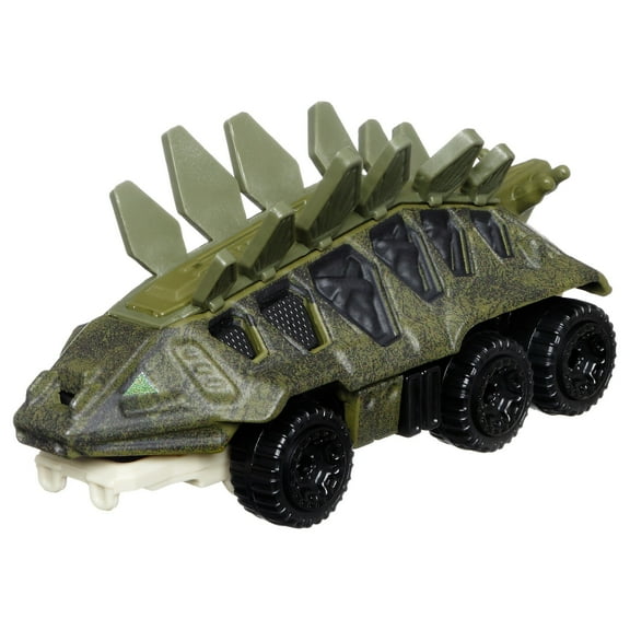 Hot Wheels Jurassic World Character Car Stegosaurus, Toy Vehicle, Gift for Kids 3 Years & Up