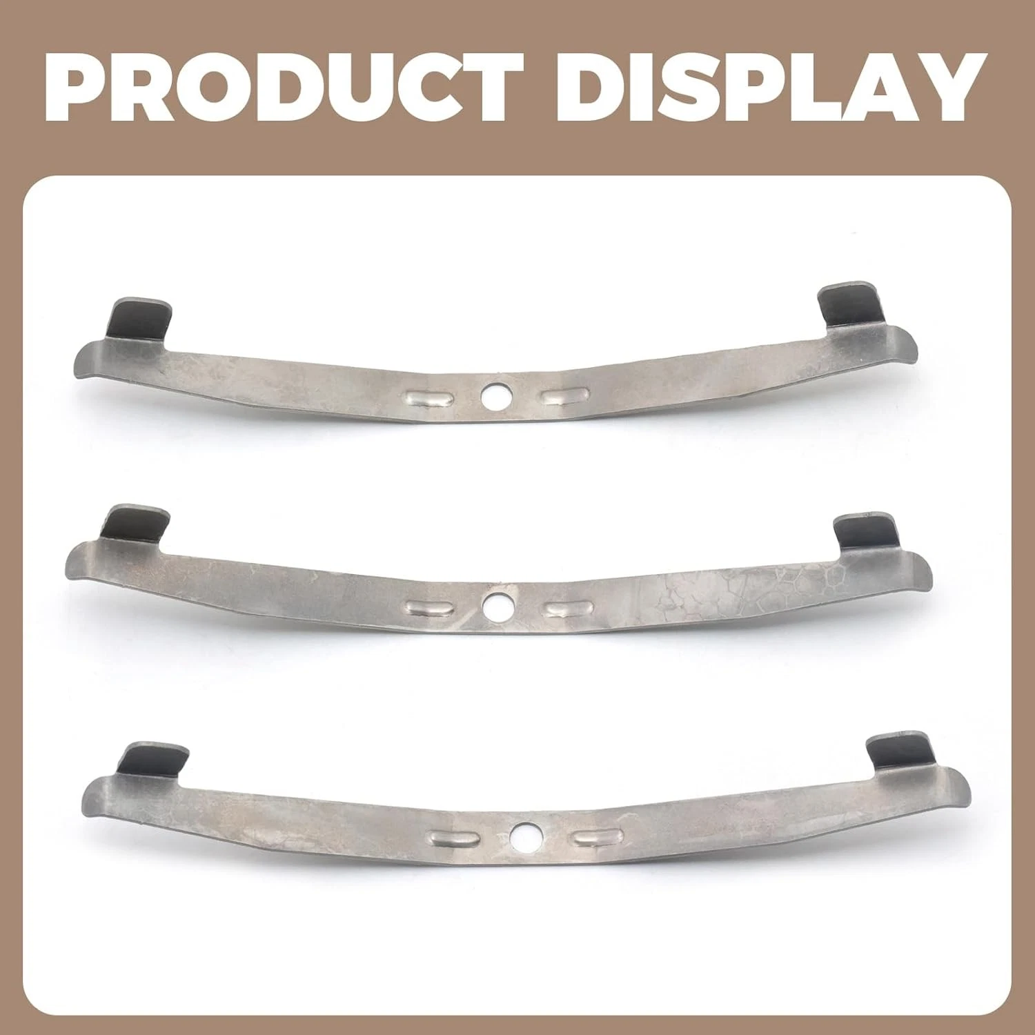 SR169016, Aluminum-Filter-Spring, Range Hood Filter Mounting Spring Kit Compatible with Broan, Nutone, Kenmore Vent Hood, Replaces AP3380265, 1173049, R169001, Pack of 3