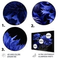 thumbnail image 3 of Designart "Blue beautying Cornflowers II" Floral Metal Wall Art, 3 of 5