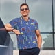 thumbnail image 4 of Fotbe New-York City Camiseta Polo de Golf para Hombre con Estampado – Camisa Deportiva Transpirable con Cuello Abotonado-X-Large, 4 of 6