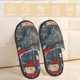 thumbnail image 2 of Balery Vintage American Flag Elephant Pantuflas de Casa de Felpa Silenciosas con Diseño Estampado, Zapatillas Cómodas Antideslizantes de Algodón para Interior-Large, 2 of 8