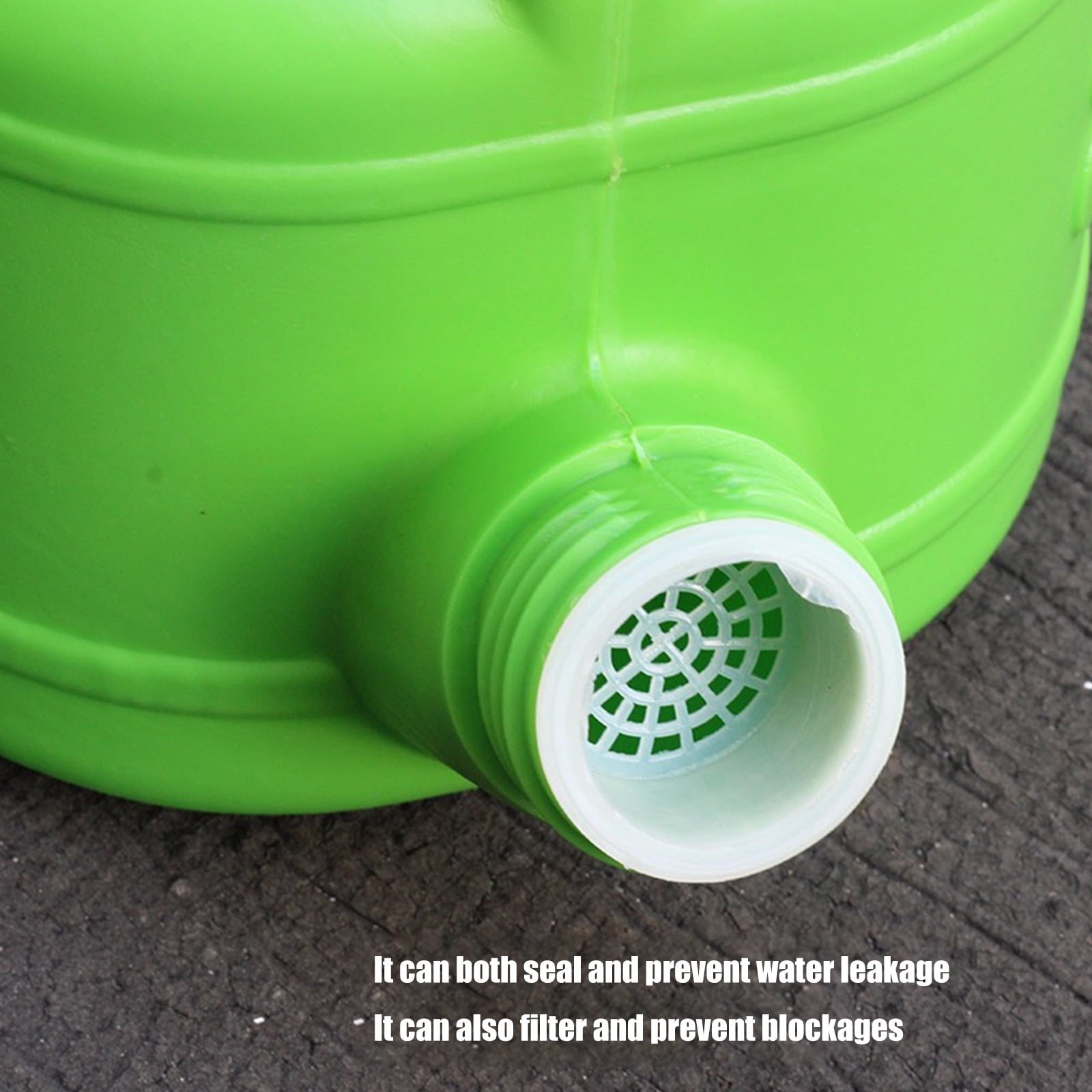 Large Capacity Gardening Watering Can With Interchangeable Spout Plastic Ergonomic Grip For Potted Plant Baskets