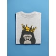 thumbnail image 3 of Gorilla Golden Crown Tee Men's -Image by Shutterstock, 3 of 4