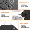 thumbnail image 4 of Buró Armable Recámara Sala 3 Niveles Plástico Transparente Utilisimo MOBU3, 4 of 8